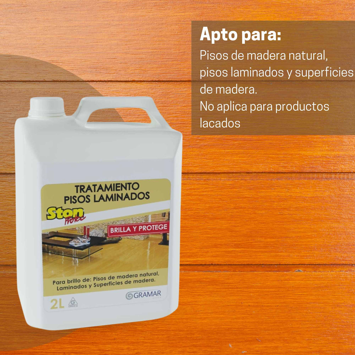 Tratamientos Pisos Laminados - Stonprotec 2L