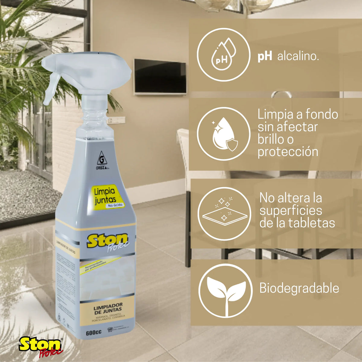 Limpiador Juntas - Stonprotec®
