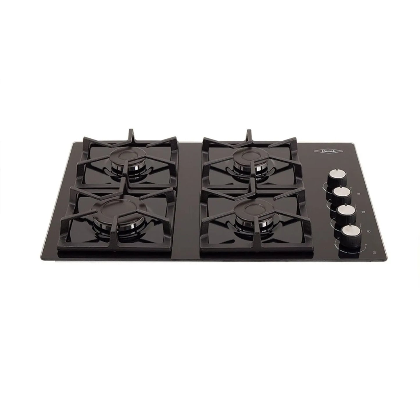 Estufa haceb vidrio 60*43 con parrilla cuadrada