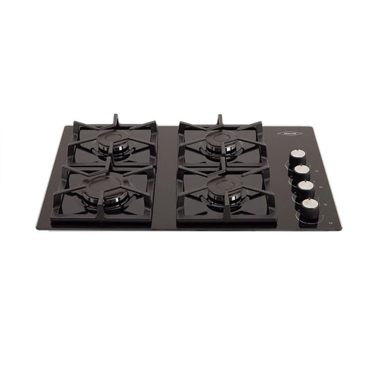 Estufa haceb vidrio 60*43 con parrilla cuadrada