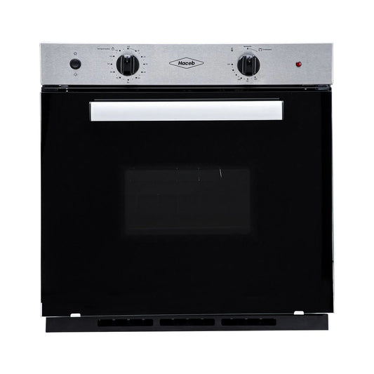Horno mixto 60 cm PA inox negro gas natural 120V Haceb