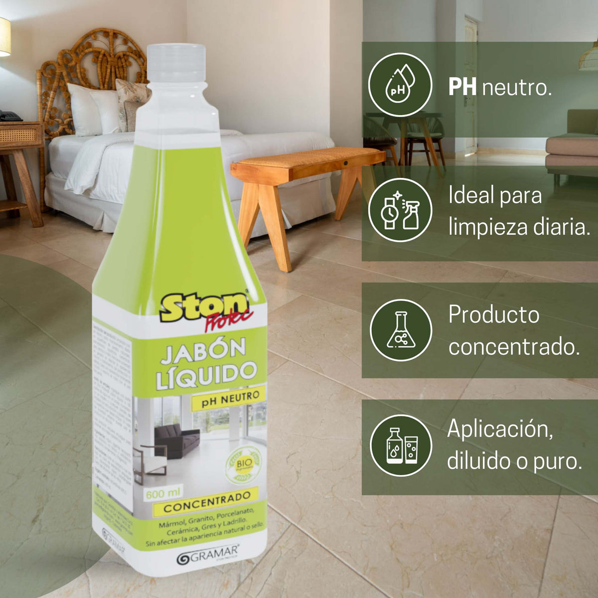 Jabón Líquido - Stonprotec®