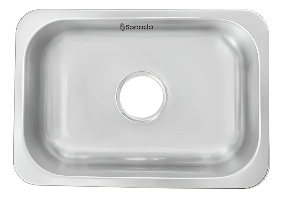 Lavaplatos Acero Inoxidable 50x35 Submontar Socoda