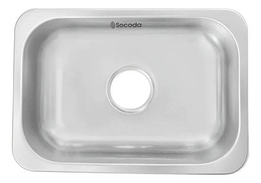 Lavaplatos Acero Inoxidable 50x35 Submontar Socoda