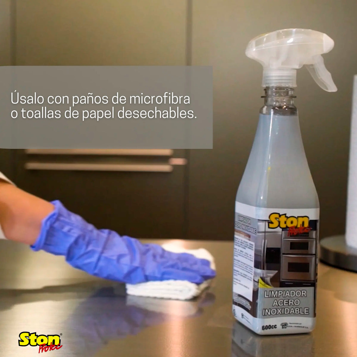 Limpiador Acero Inoxidable - Stonprotec®