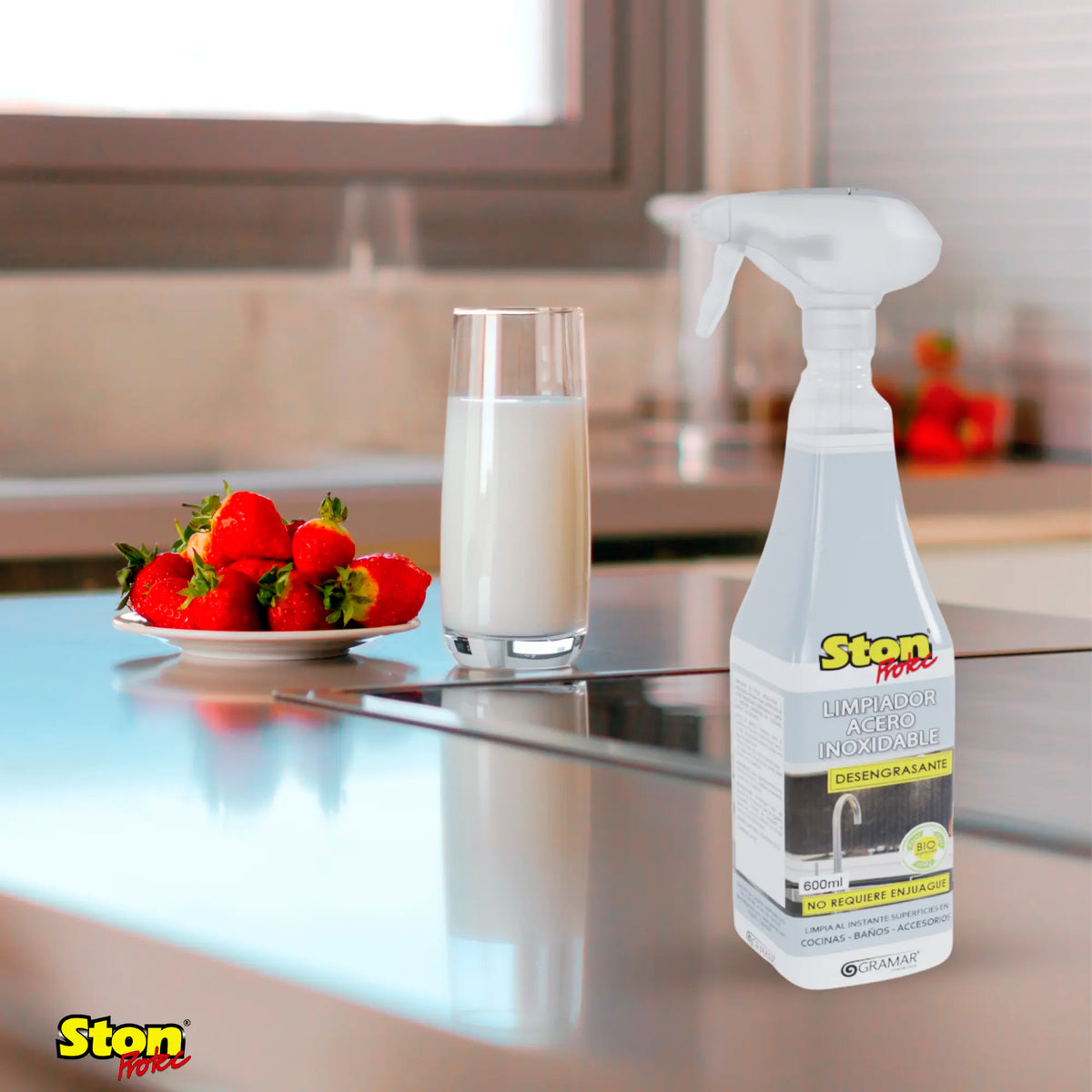 Limpiador Acero Inoxidable - Stonprotec®