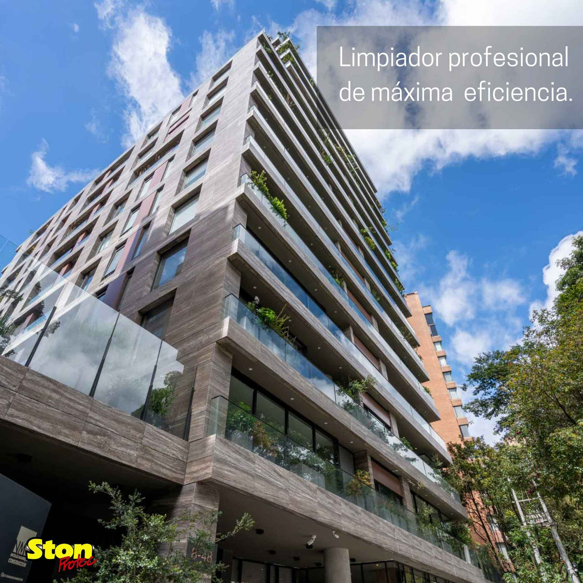 Limpia Fachadas y Terrazas - Stonprotec®