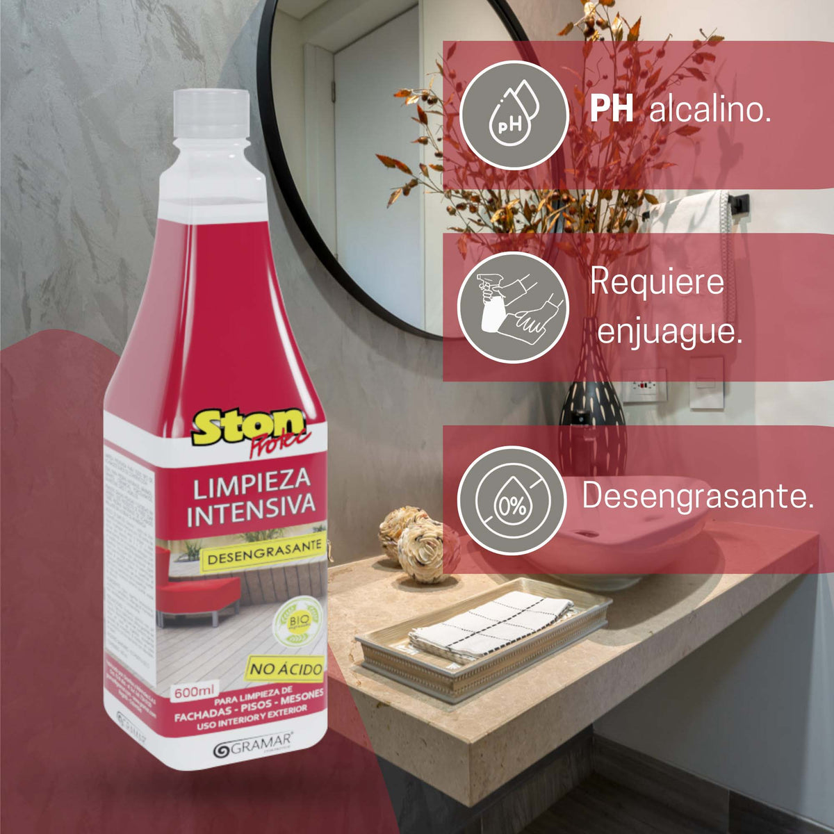 Limpieza Intensiva - Stonprotec®