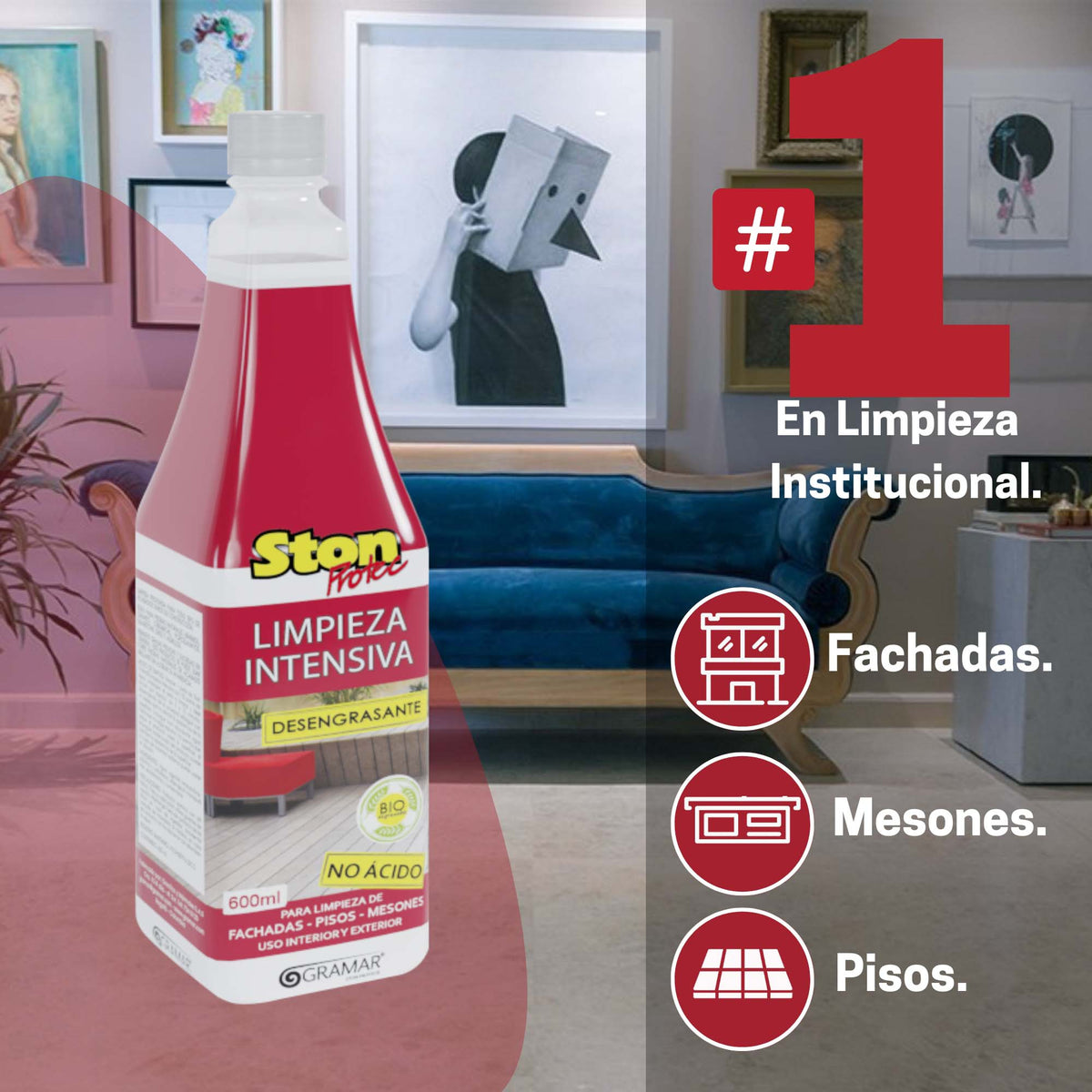 Limpieza Intensiva - Stonprotec®