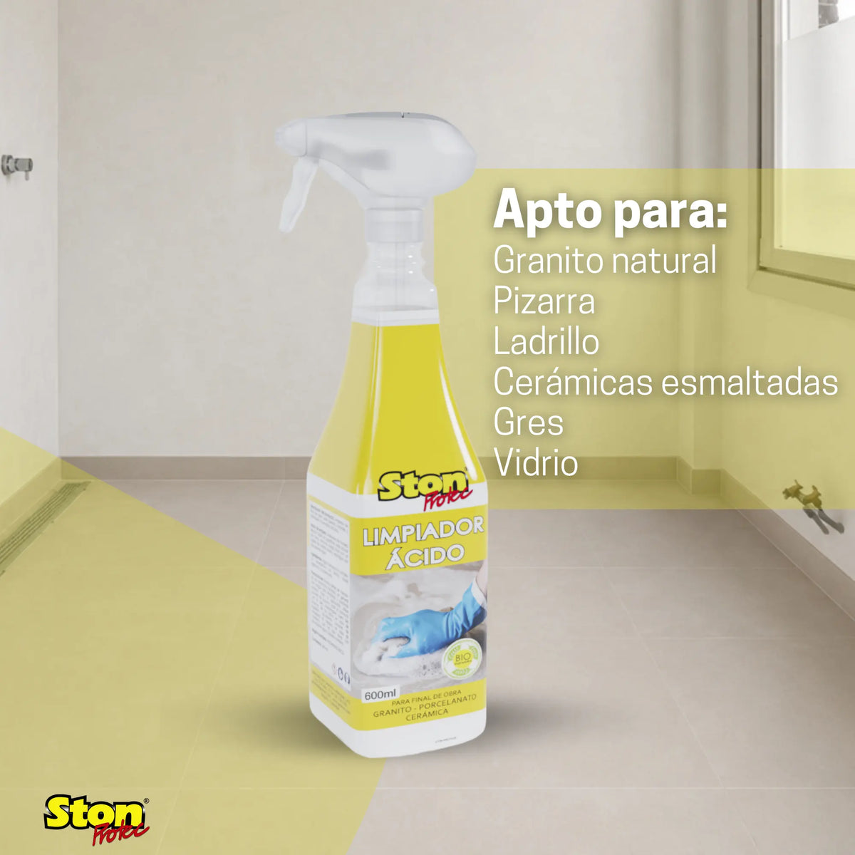 Limpiador Ácido - Stonprotec®