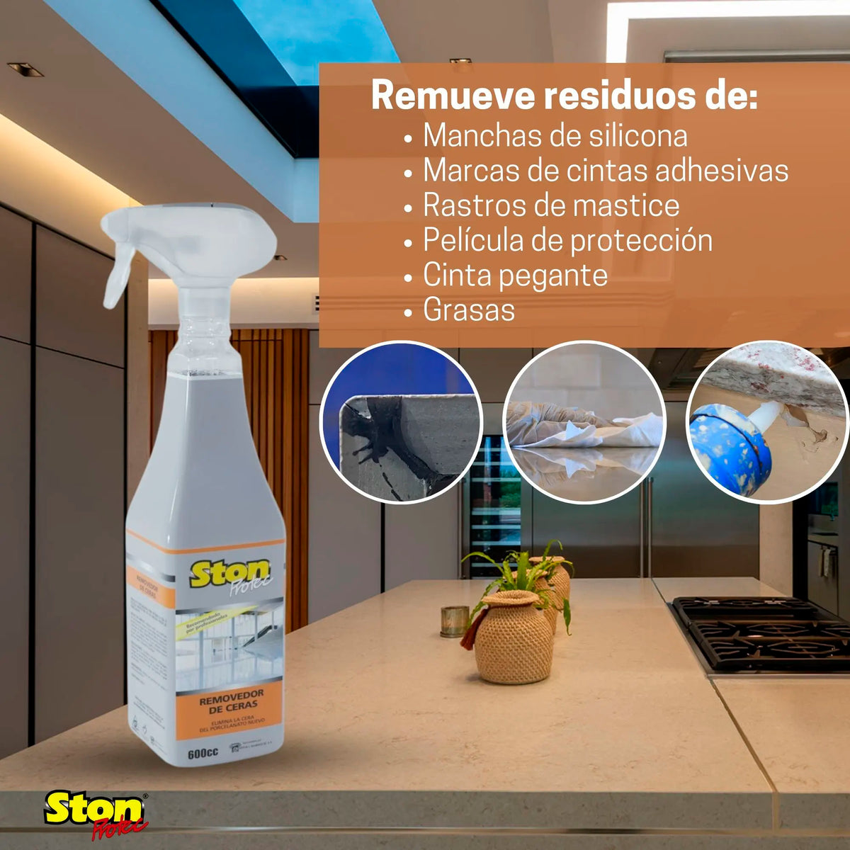 Removedor de Ceras - Stonprotec®